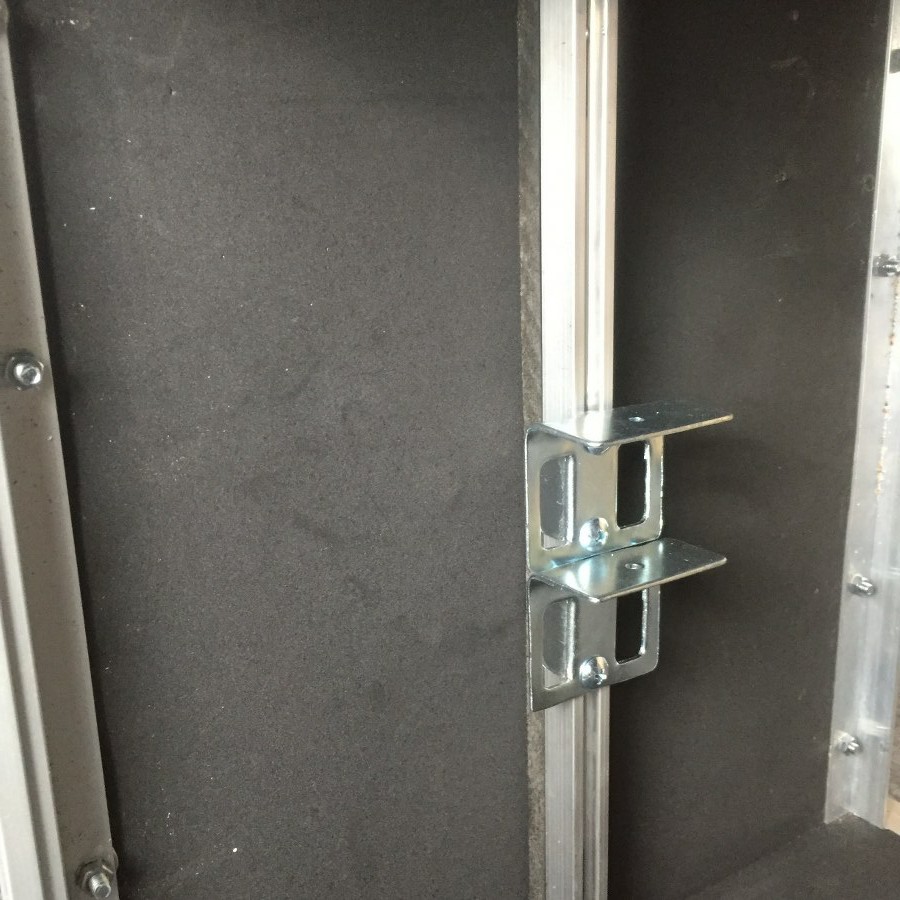 COMPACT RACK เครื่องเสียง SD8U 2ฝาหน้า-หลัง ลึก16นิ้ว ผิวอลูมิเนียม แร็คเครื่องเสียง แร็ค คอมแพ็ค แร็คใส่อุปกรณ์ แร็คใส่แอมป์ SD8 U SD-8U