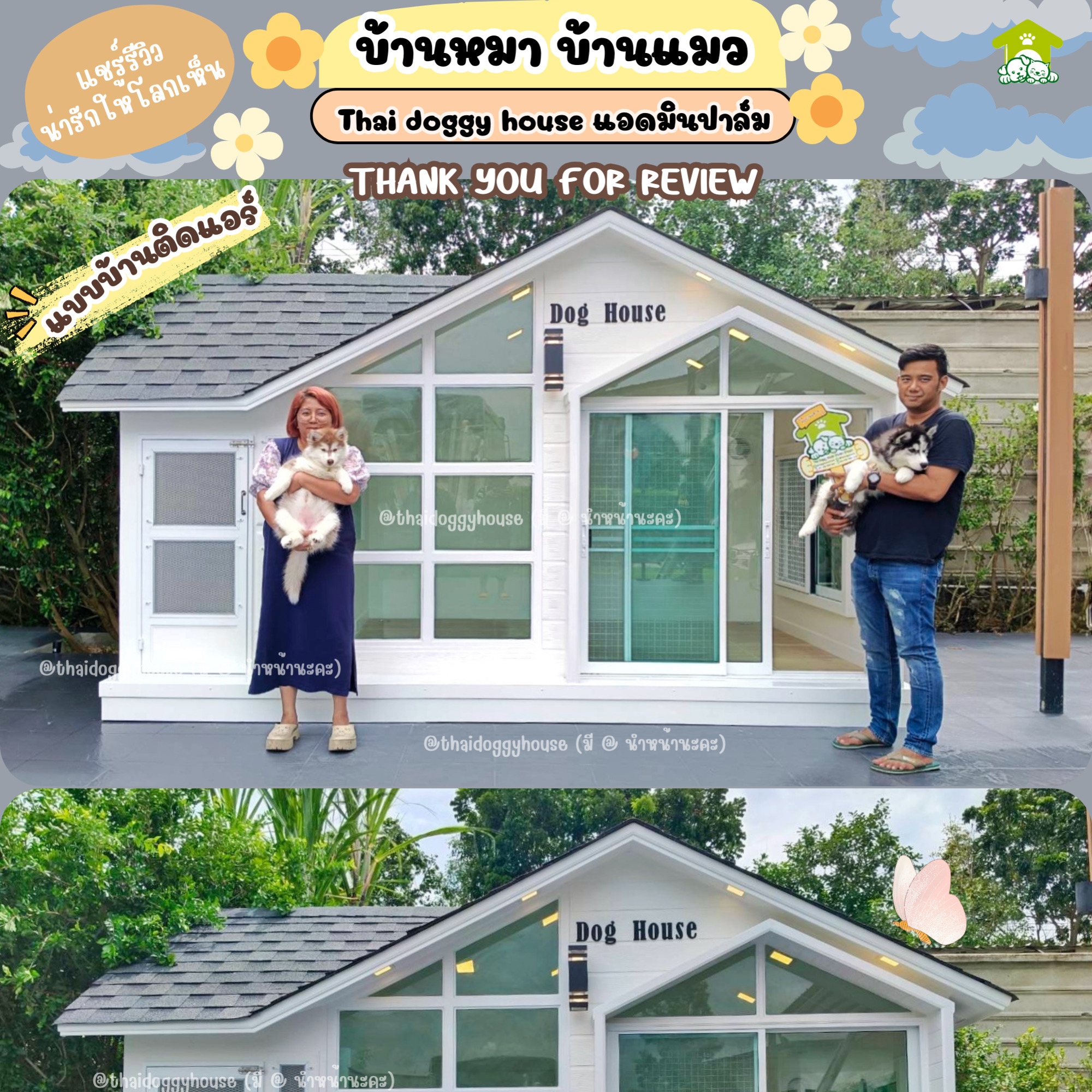 บ้านหมา บ้านแมว 𝐓𝐡𝐚𝐢 𝐝𝐨𝐠𝐠𝐲 𝐡𝐨𝐮𝐬𝗲