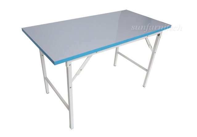 โต๊ะพับอเนกประสงค์พับได้ ขอบหลากสี ขนาด 90 ซม, 120 ซม. TK รุ่น Tiger-2436, Tiger-2448, Tiger-3048