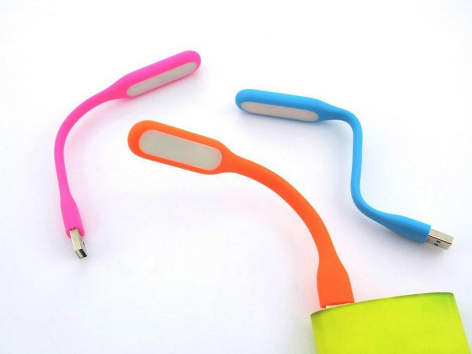 LED Light USB LED Gadget Portable Bendable Mini Lamp USB Powered Plug