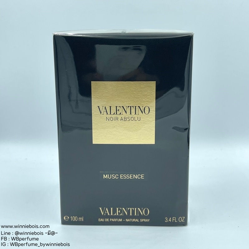 น้ำหอม แท้100% Valentino noir absolu musc essense edp 100ml