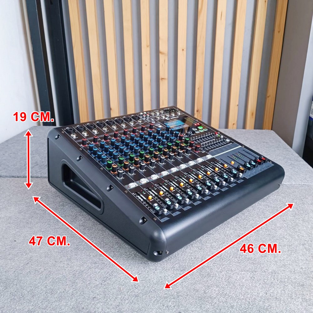 K.POWER MX-850-4D POWERMIXER 850Wx4 EFX USB บลูทูส K POWER MX 850 4D มิกเซอร์ อนาล็อก KPOWER MX8504D เอไอ-ไพศาล