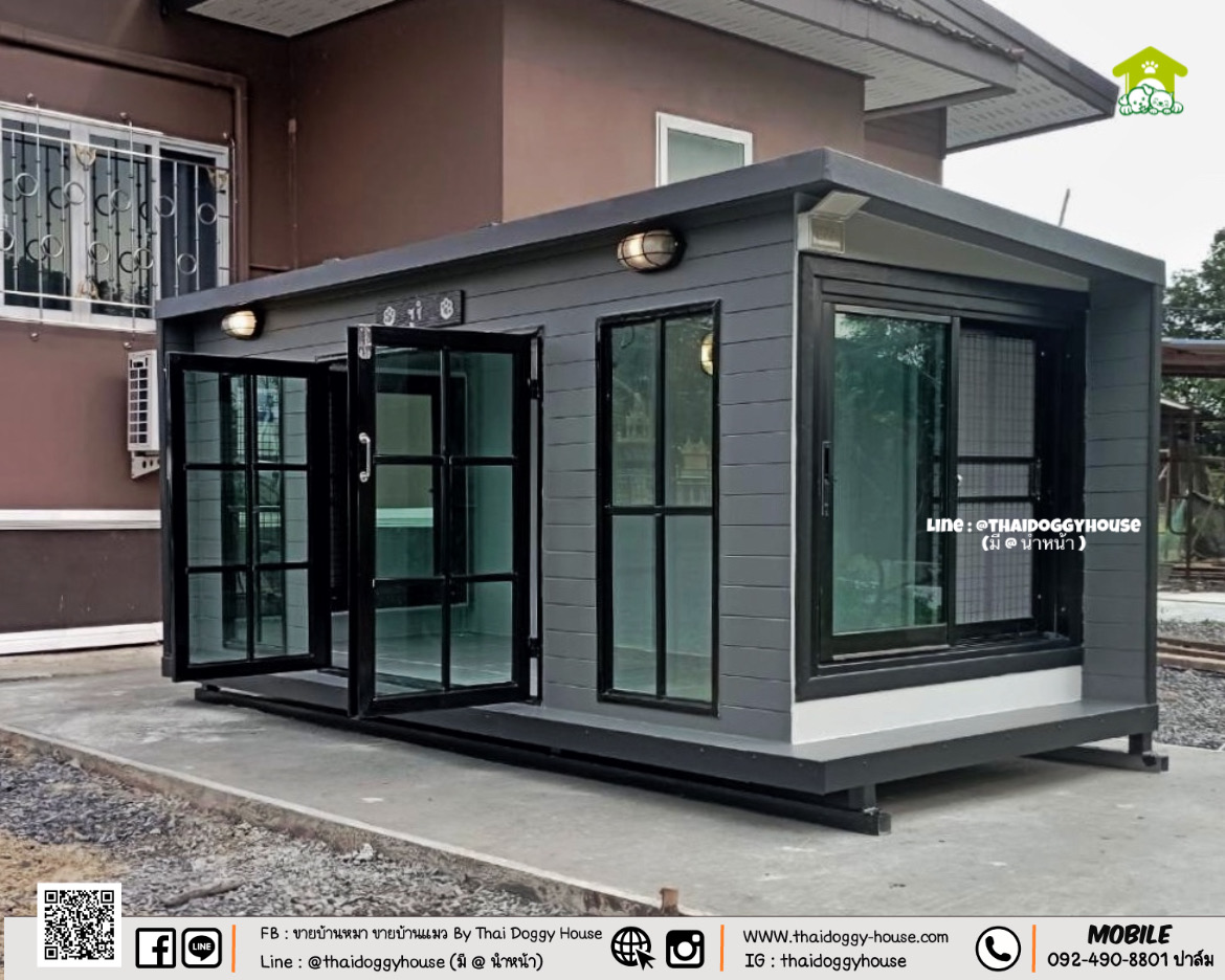 บ้านหมา บ้านแมว " 𝐁𝐎𝐗 𝐒𝐓𝐘𝐋𝐄 𝐁𝐘 𝐓𝐇𝐀𝐈 𝐃𝐎𝐆𝐆𝐘 𝐇𝐎𝐔𝐒𝐄 " &#x