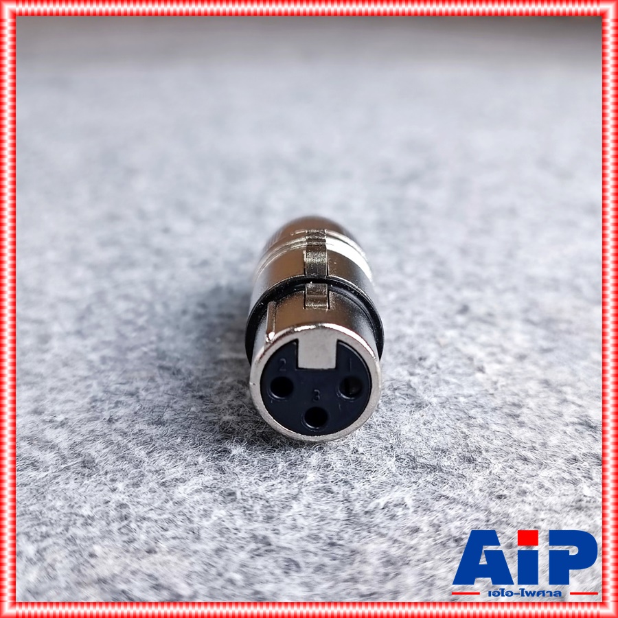 LIDGE YM-083 P.RCA ท้าย J.CANNON YM083 RCA ตัวผู้ ออก XLR เมีย Ym 083 ปลั๊ก RCA ออก CANNON เมีย เอไอ-ไพศาล