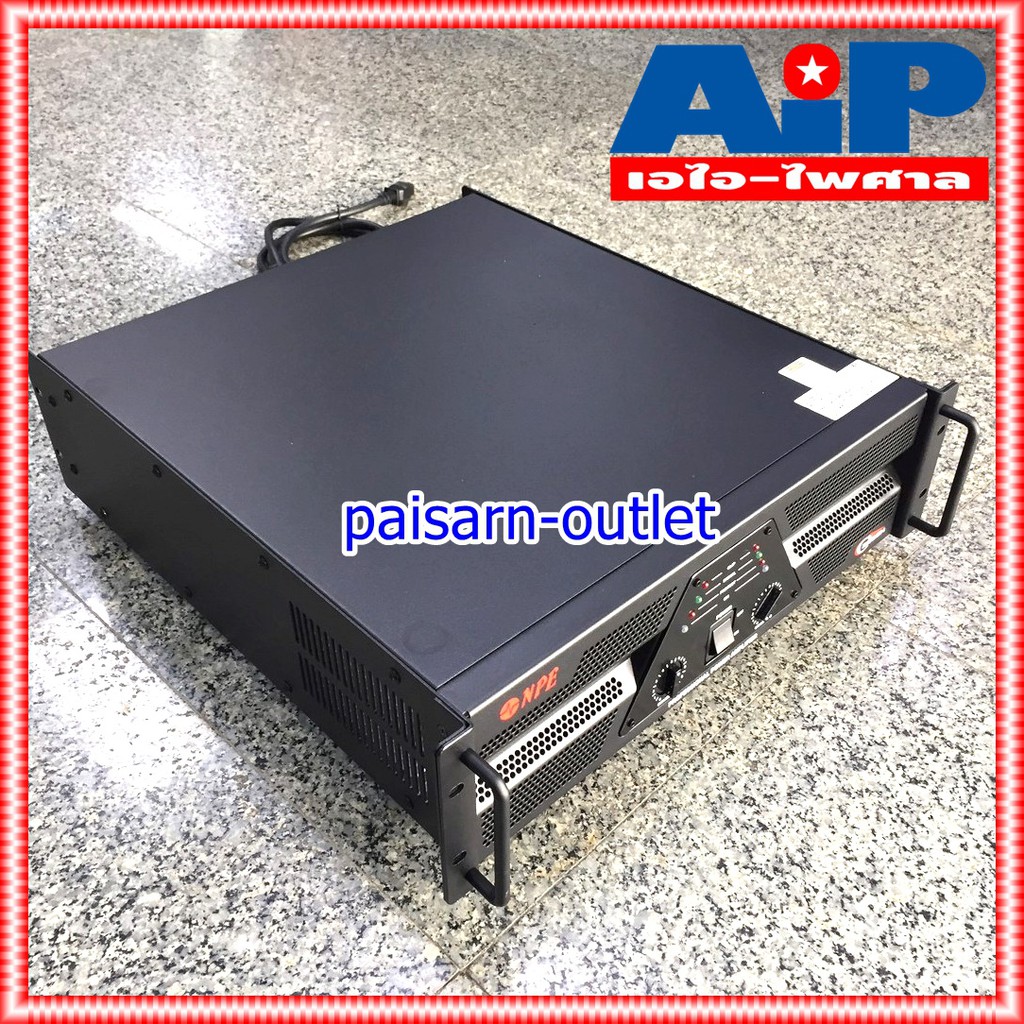 เพาเวอร์แอมป์ NPE C-3600H Power Amp เครื่องเสียงกลางแจ้ง C3600H POWERAMP C 3600 H กำลัง 420Wx2 ที่4โอร์ม +++