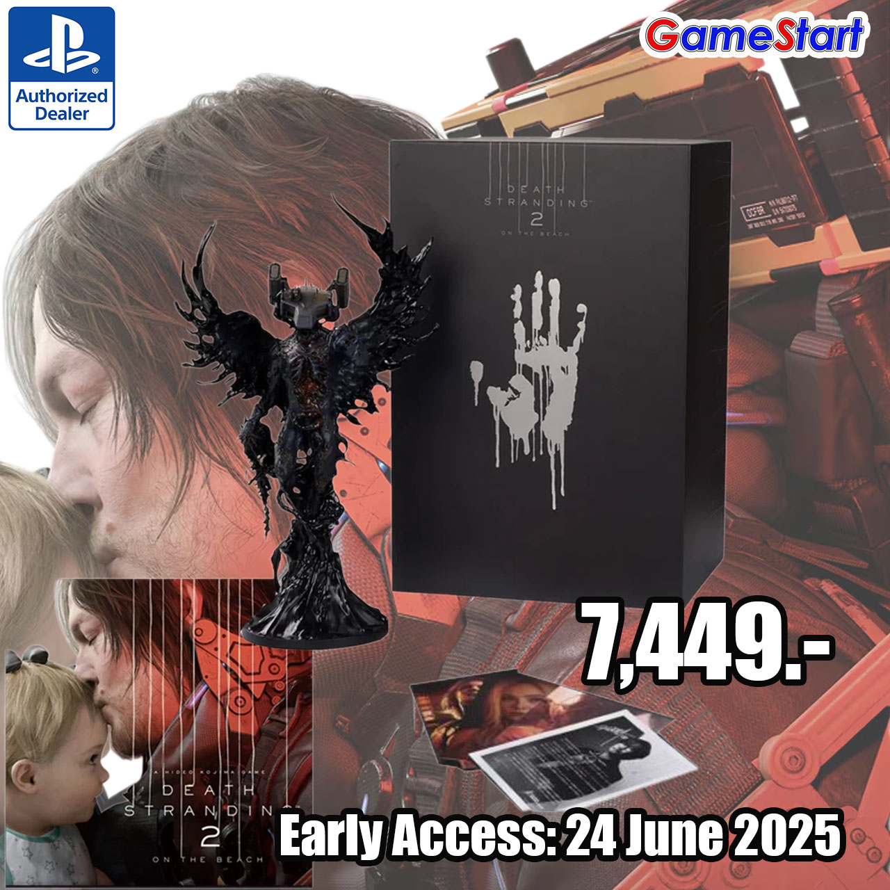 PS5:Death Stranding 2 on the beach:collector's edition (Asia)