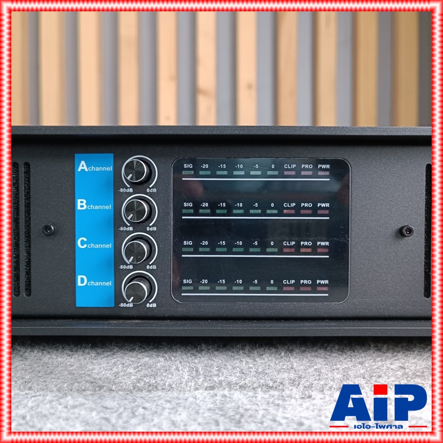 MICROTECH MT4-1000D poweramp 4CH เพาเวอร์แอมป์ 4 ช่อง คลาส D กำลังขยาย 1000 วัตต์ ไมโครเทค MT4 1000D เอไอ-ไพศาล