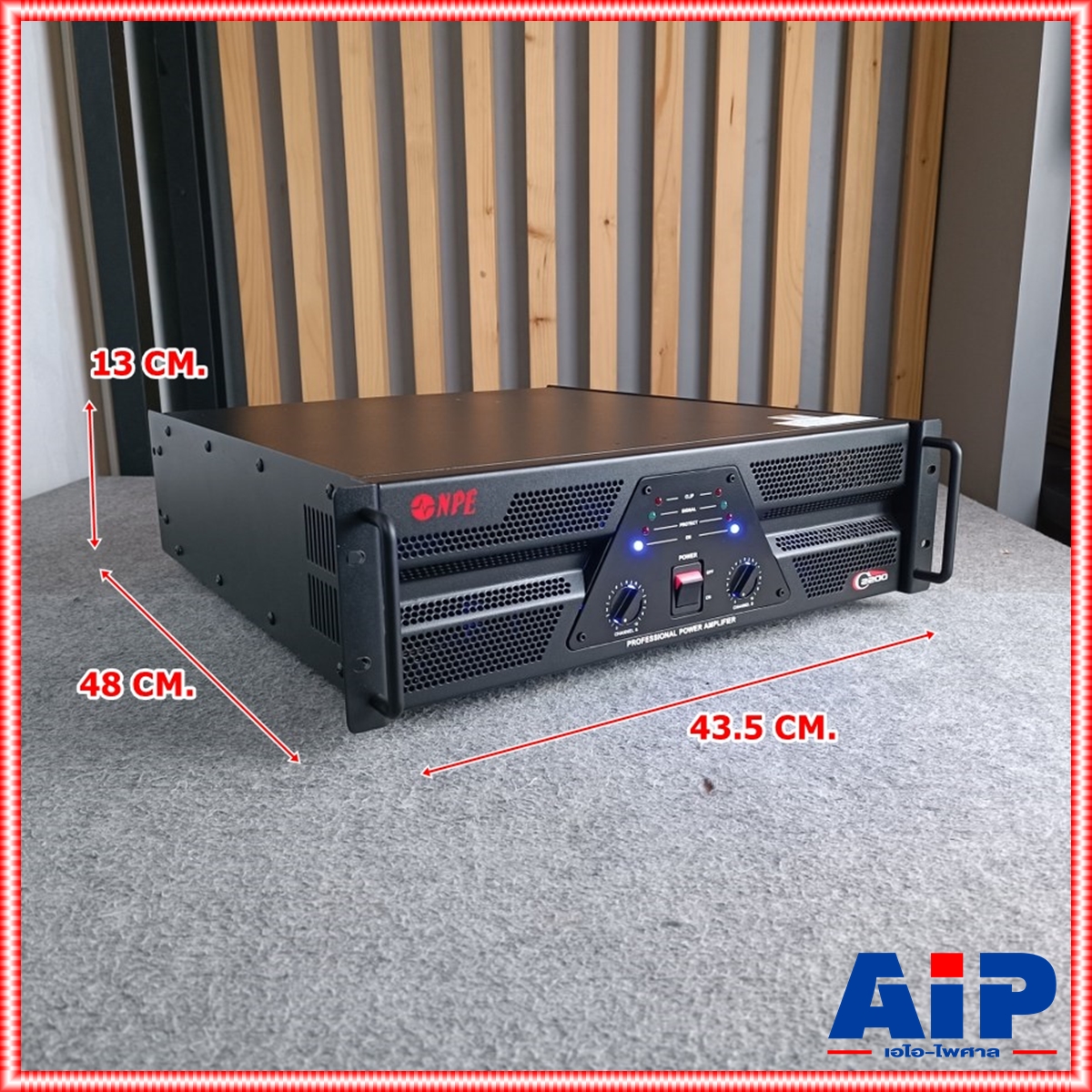 เพาเวอร์แอมป์ NPE C-2200 Power Amp เครื่องเสียงกลางแจ้ง C2200 POWERAMP C 2200 กำลัง 1000Wx2 ที่4โอห์ม เอไอ-ไพศาล