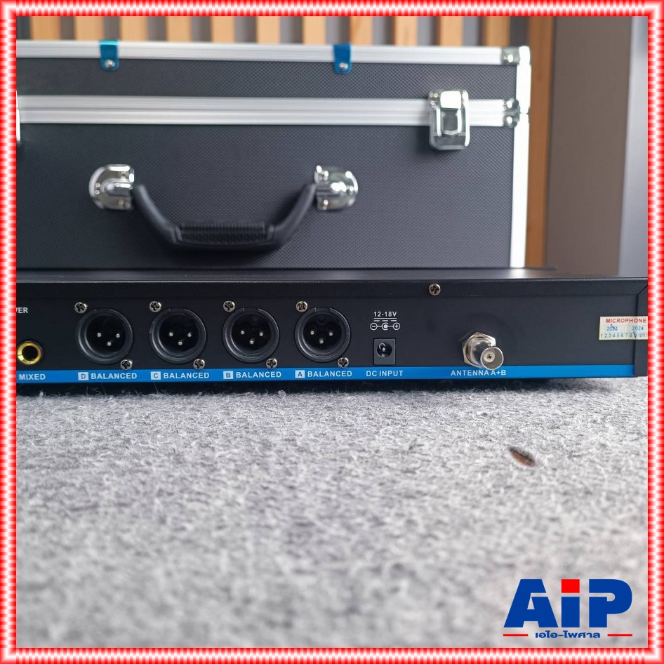 TADA U-4004 ไมค์ตั้งโต๊ะไร้สาย 4ตัว UHF ไมค์ประชุม TADA U 4004 ชุดไมค์4ตัว ธาดา รุ่น U4004 เอไอ-ไพศาล