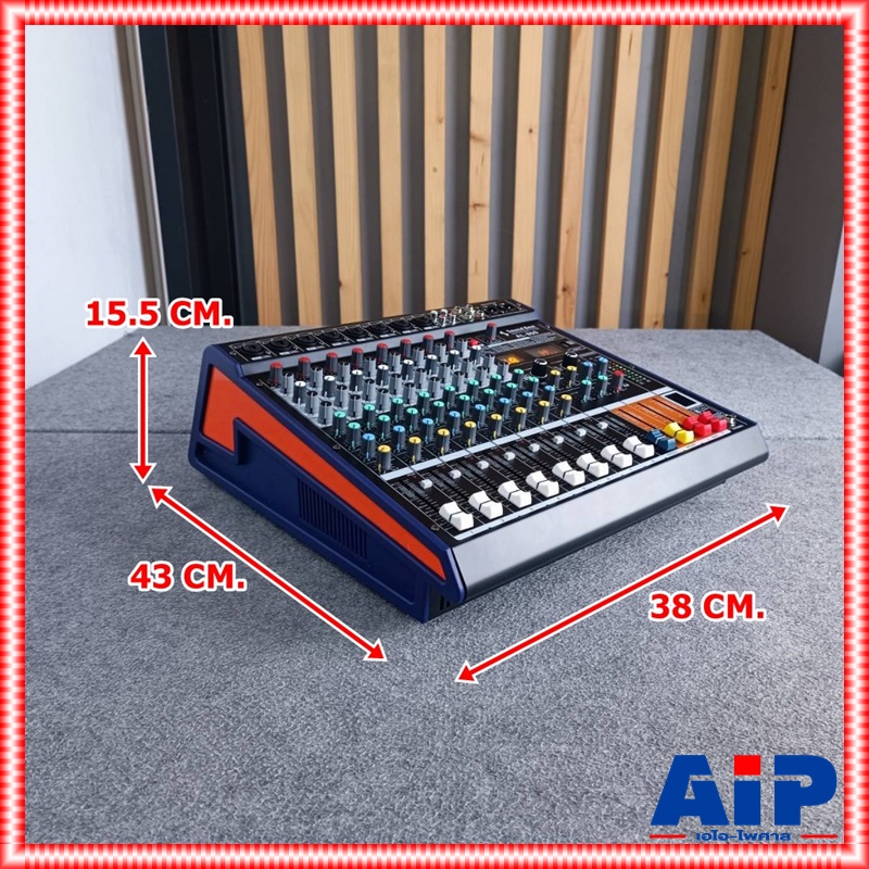 SOUNDBEST AL-800 POWERMIXER เพาเวอร์มิกซ์ 600Wx2 เครื่องขยายเสียง เพาเวอร์ มิกเซอร์ เอฟเฟคแท้ SOUND BEST AL 800 AL800 เอไอ-ไพศาล