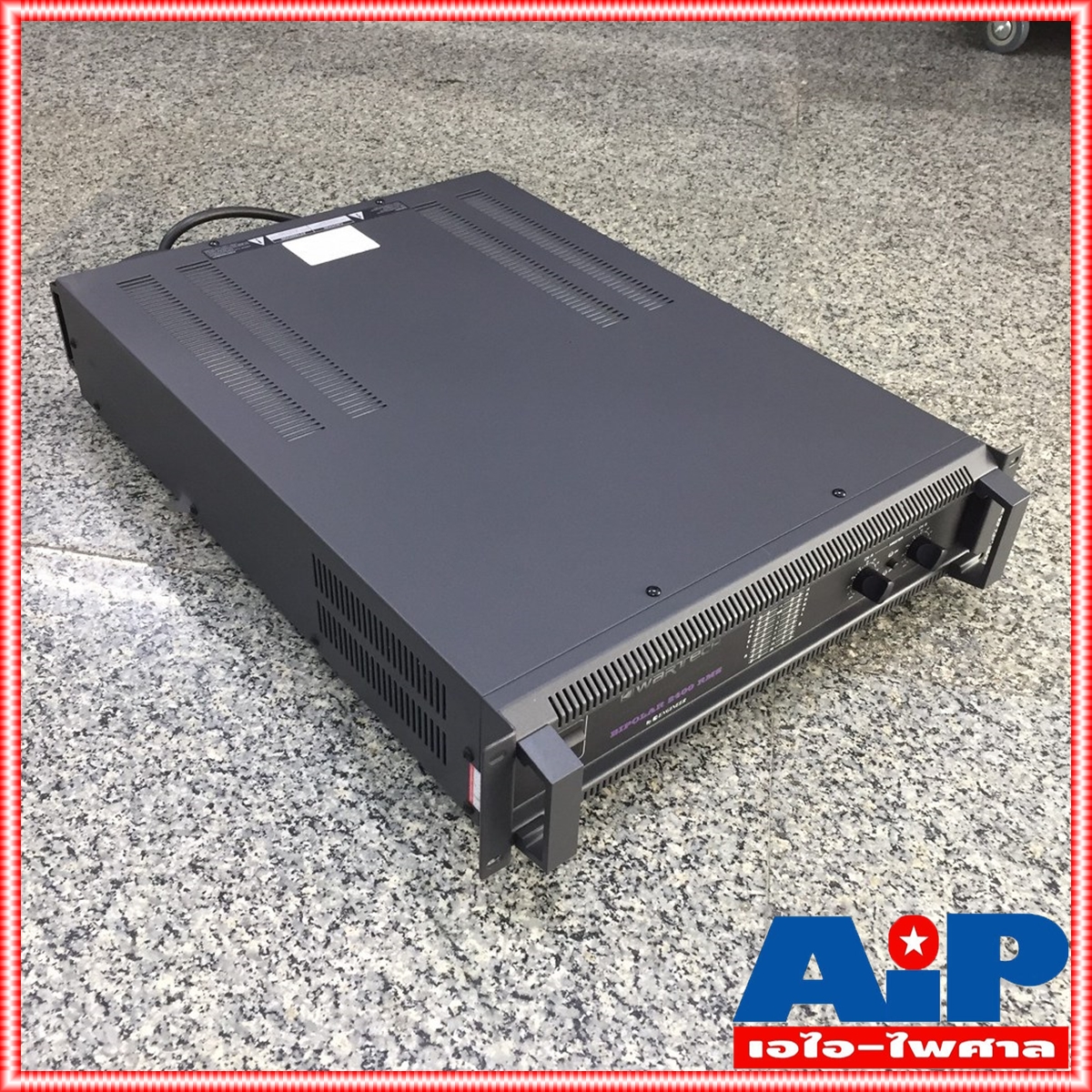 WARTECH 2400RMS POWER 42kg เครื่องขยายเสียง Power Amplifier WARTECH Bipolar 2400 RMS เพาเวอร์แอมป์ เอไอ-ไพศาล