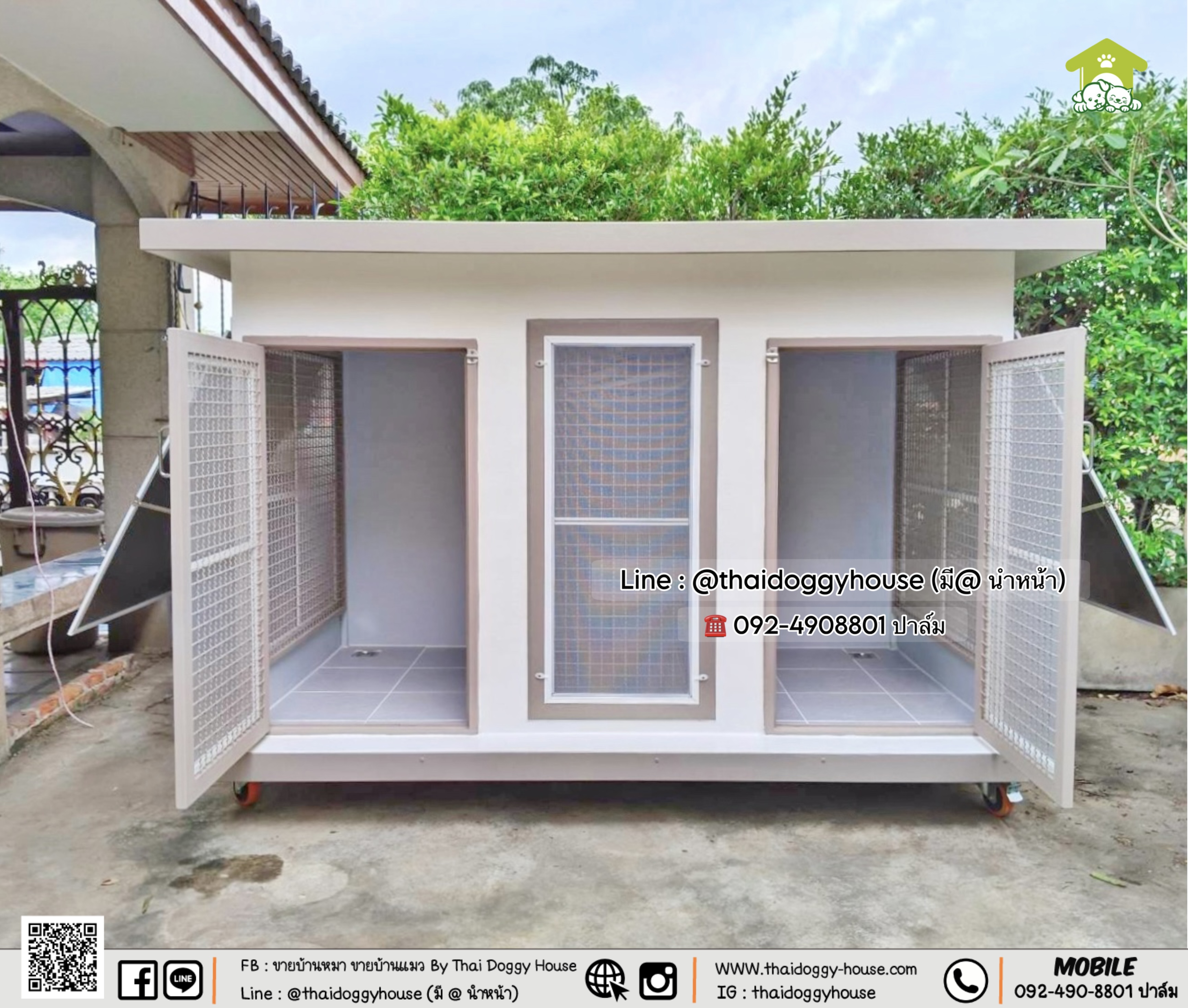 บ้านหมา บ้านแมว 𝐓𝐇𝐀𝐈 𝐃𝐎𝐆𝐆𝐘 𝐇𝐎𝐔𝐒𝐄 𝐁𝐎𝐗 𝐒𝐓𝐘𝐋𝐄
