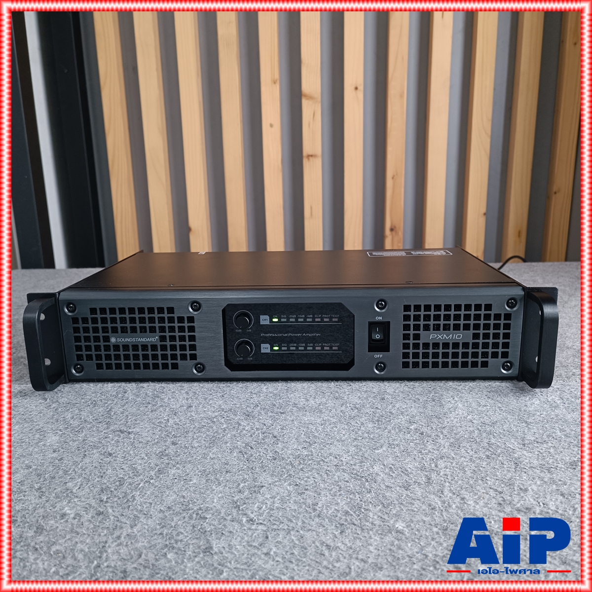 เพาเวอร์แอมป์ Soundstandard PXM-10 POWERAMP POWERAMP PXM10 เครื่องเสียง PMX 10 แอมป์ AMP เพาเวอร์ โรงงานเดียวกับ SAE เอไอ-ไพศาล +++