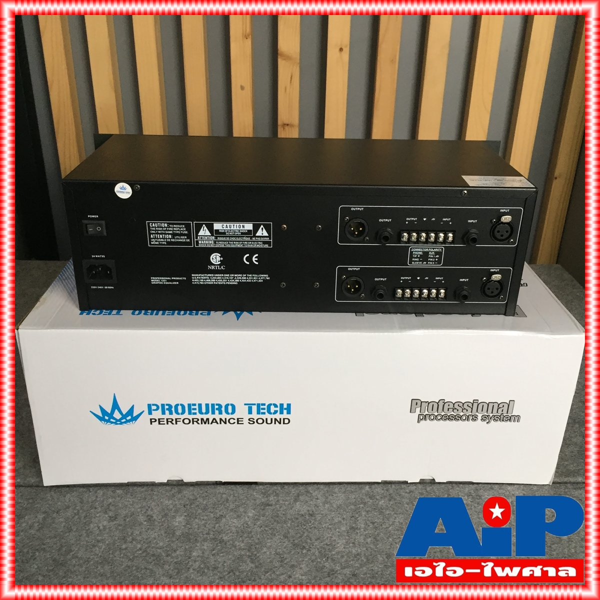 PROEUROTECH CE1231XL EQ PRO EUROTECH เครื่องปรับแต่งสภาพเสียง EQUALIZER CE 1231 XL เอไอ-ไพศาล