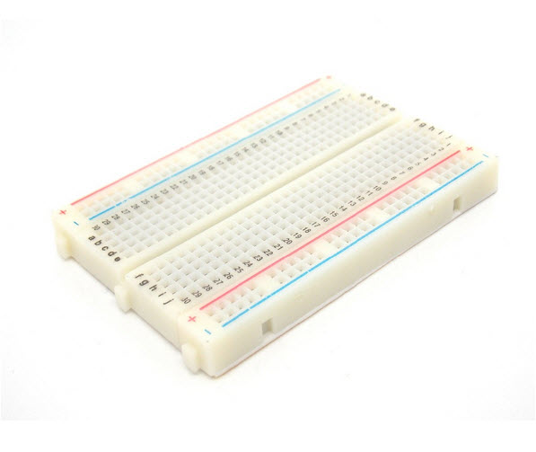 Mini Solderless Breadboard Bread Board 400 Holes Contacts Available Test Board 8.5*5.5CM