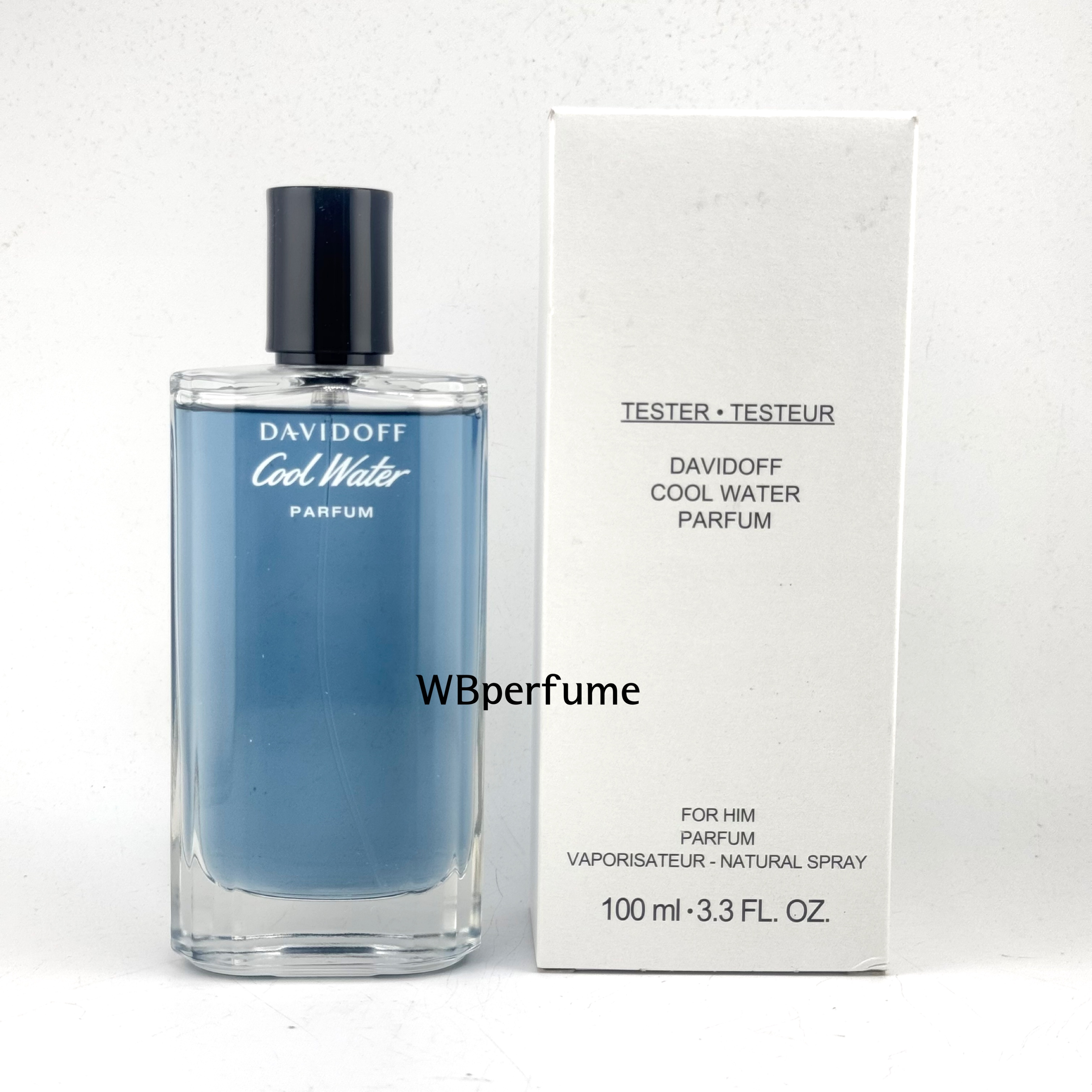 น้ำหอม แท้100% Davidoff cool water parfum for him 100ml Tester