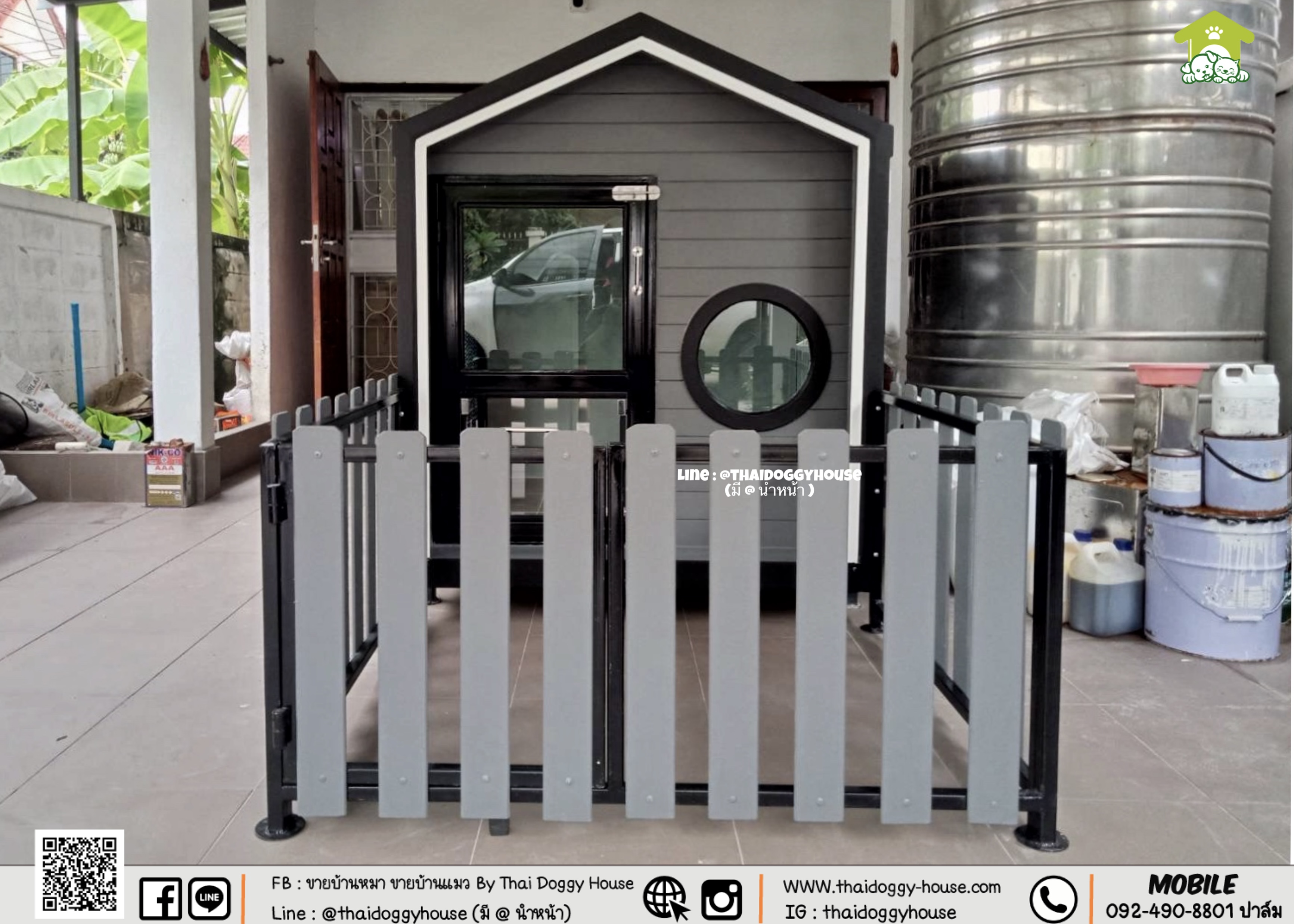 บ้านหมา บ้านแมว "𝐍𝐎𝐑𝐃𝐈𝐂 𝐒𝐓𝐘𝐋𝐄 𝐁𝐘 𝐓𝐇𝐀𝐈 𝐃𝐎𝐆𝐆𝐘 𝐇𝐎𝐔SE