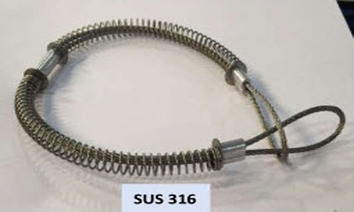 Whip Check or Safety Sling สลิงกันสะบัด พร้อมใบทดสอบแรงดึง