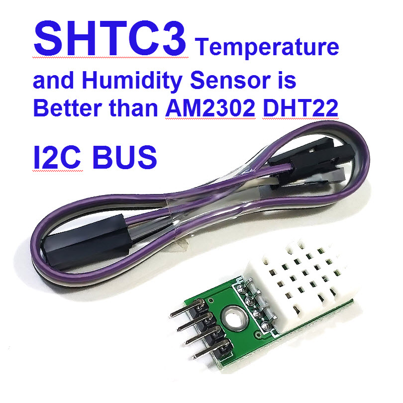 SHTC3 high-precision temperature and humidity sensor module I2C better than AM2302 DHT22 เซนเซอร์ความชื้นและอุณหภูมิ SHTC3