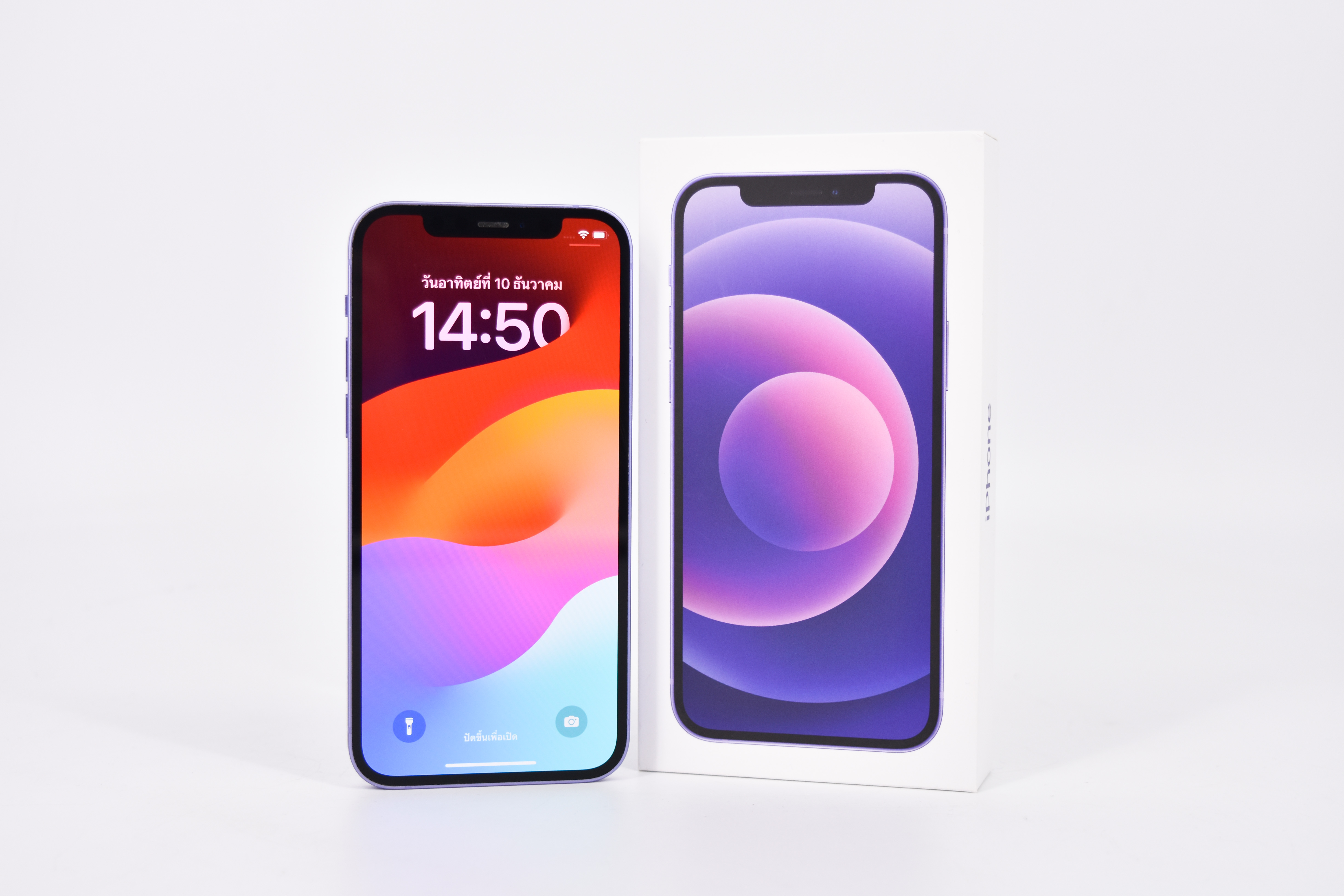💜 iPhone 12 64GB Purple สภาพดี ครบกล่อง 💜