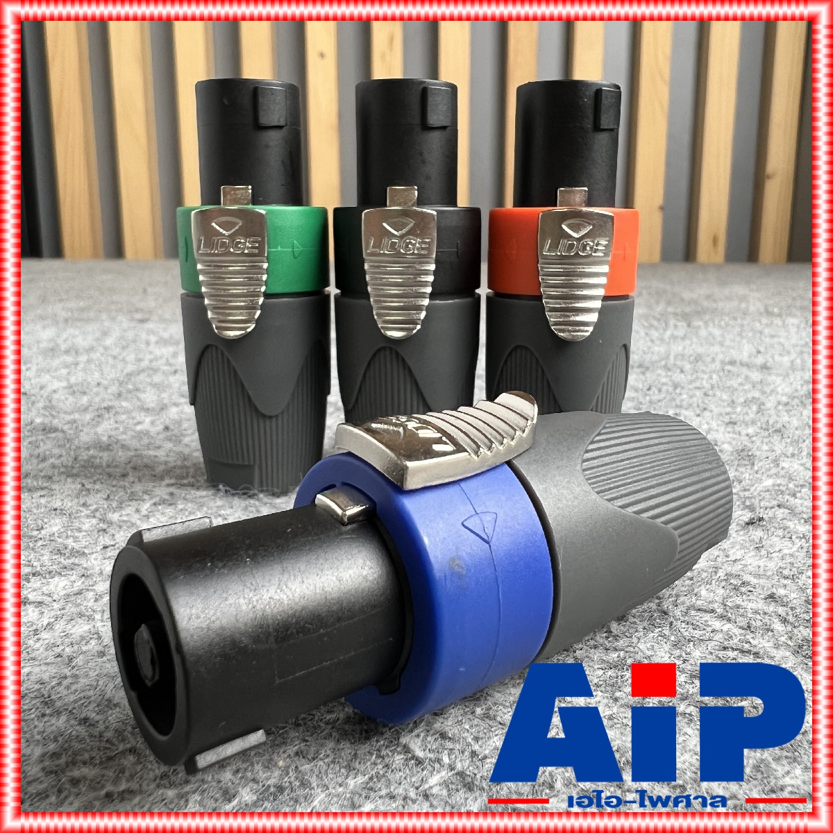 มี4สีให้เลือก LIDGE YM122A SPEAKON ปลั๊กลำโพง หัวspeakon YM122 YM 122 YM-122 สเปคคอน สเปคค่อนลำโพง สเปคค่อน speakon YM-122A YM 122 A YM 122A