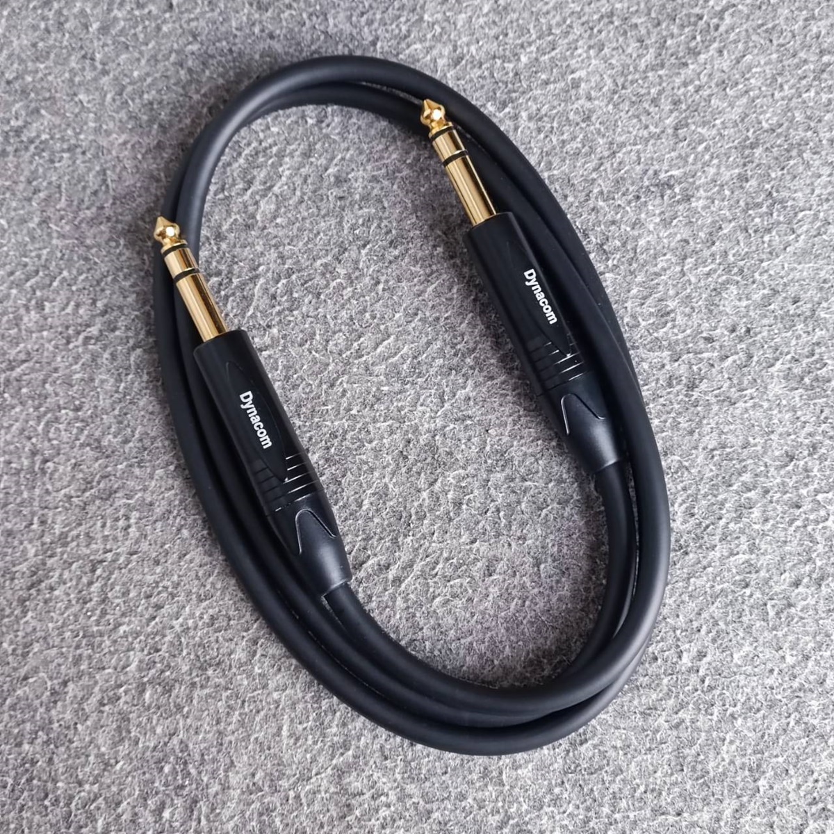 1เมตร DYNACOM J021 สาย PHONE สเตอริโอ TRS หัวท้าย P.MIC ST 6.35mm. สายแจ็คไมค์สเตอริโอ สายสัญญาณสำเร็จรูป เอไอ-ไพศาล