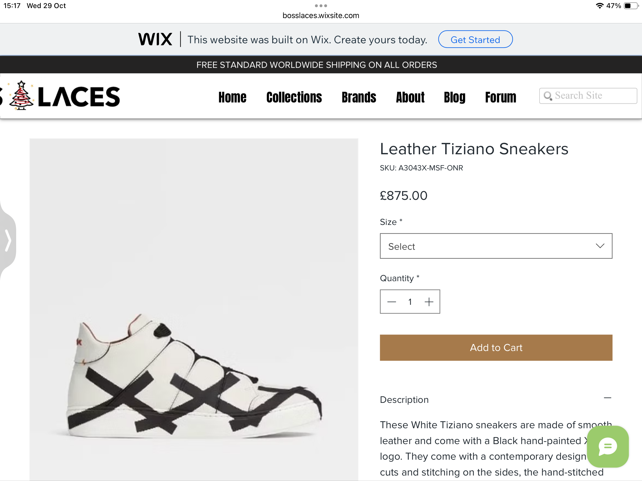 **do**รองเท้าผู้ชาย Zegna Leather Tiziano Sneakers บู้ทสั้น มี 2 สี สินค้าใหม่ ของแท้