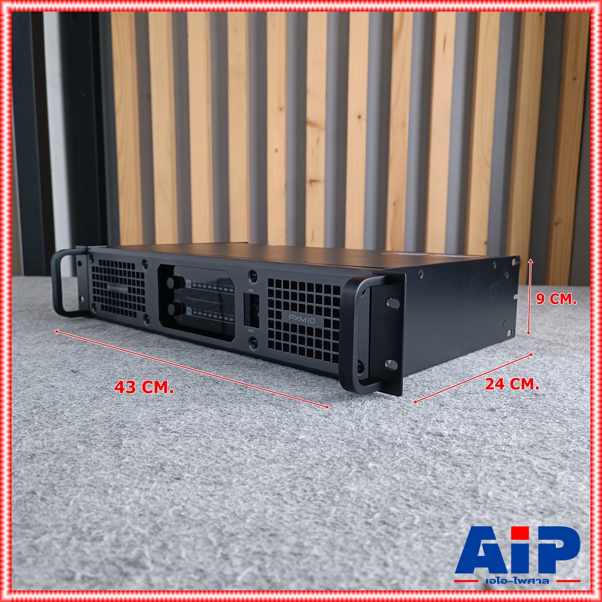 เพาเวอร์แอมป์ Soundstandard PXM-10 POWERAMP POWERAMP PXM10 เครื่องเสียง PMX 10 แอมป์ AMP เพาเวอร์ โรงงานเดียวกับ SAE เอไอ-ไพศาล +++