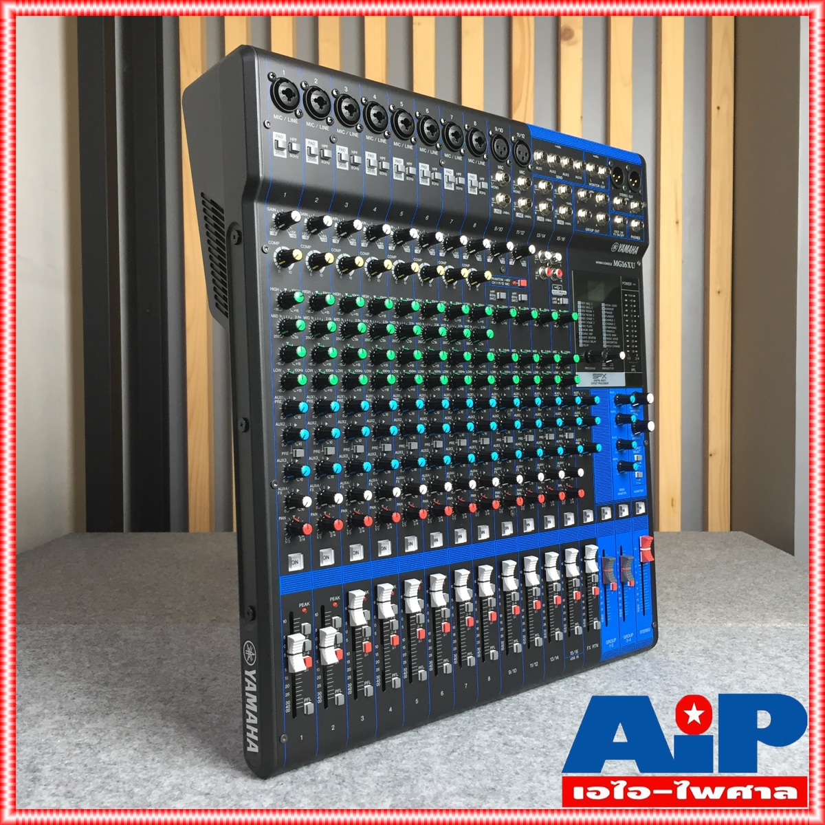 YAMAHA MG-16XU MIXER มิกซ์ มิกเซอร์ มิกซ์YAMAHA เครื่องเสียง เครื่องปรับแต่งเสียง MIX เอไอ-ไพศาล +++