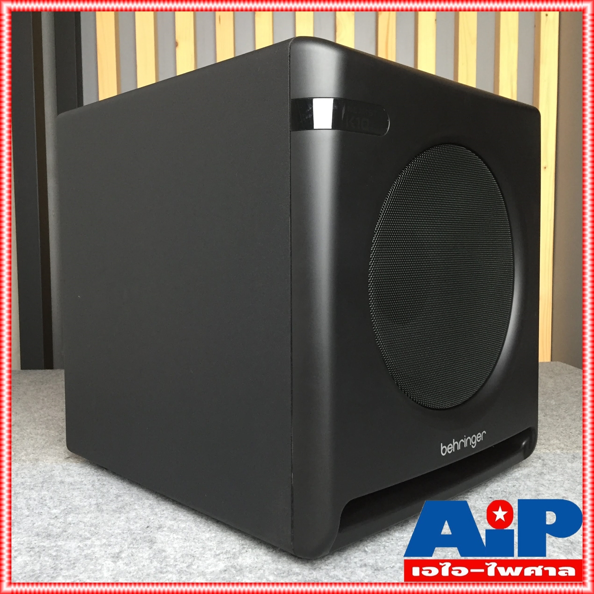 BEHRINGER K10S ACTIVE SUBWOOFER ตู้ซับเบส ตู้ซับมีแอมป์ ดอก10นิ้ว ของแท้มีประกันบริษัทบูเช่ เอ-ไพศาล +++