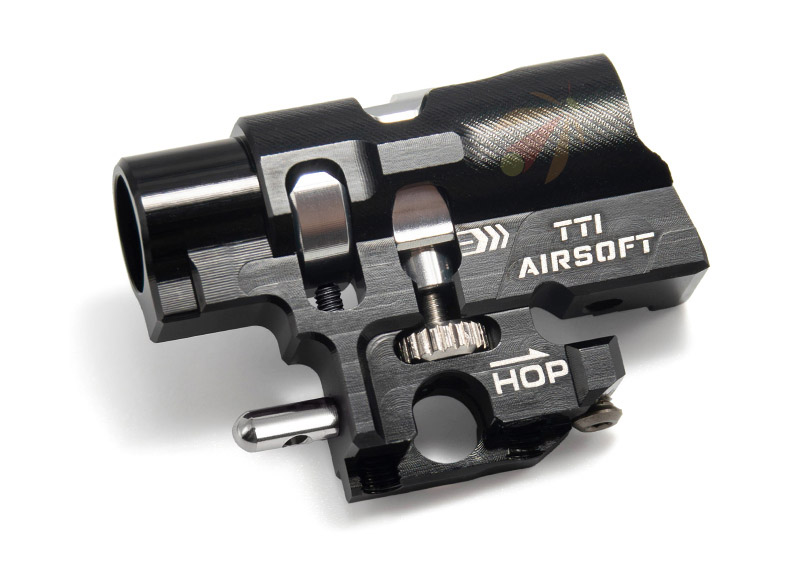 TTI Airsoft Infinity One Piece Full CNC TDC Hop Up Chamber For Tokyo Marui Hi Capa GBB Airsoft (Black)