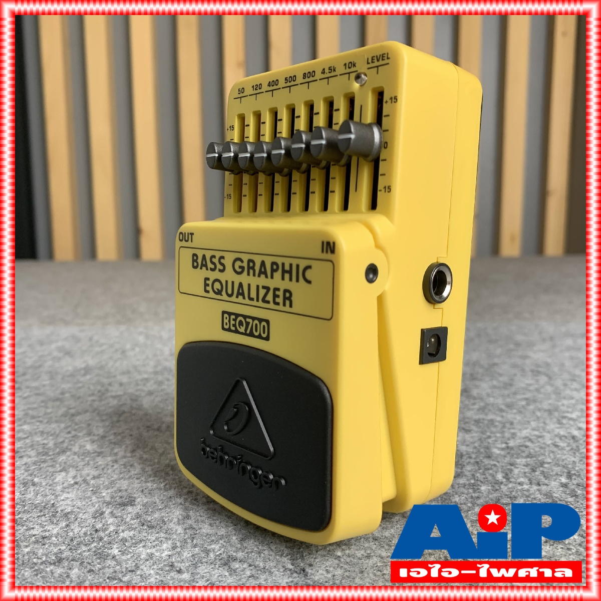 BEHRINGER BEQ700 เอฟเฟคกีต้าร์เบส Bass Graphic Equalizer BEQ-700 BEQ 700 effect guitar +++