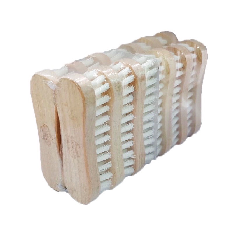 แปรงซักผ้าขน-สีนมตรามงกุฎ (ราคาต่อโหล)