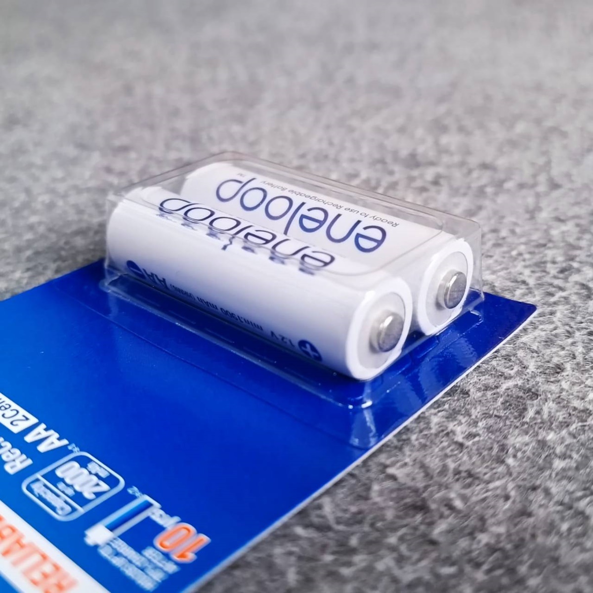 แพ็ค2ก้อน สีขาว ถ่านชาร์จAA PANASONIC BK-3MCCE/2NT ENELOOP 2000mA ของแท้ มีประกัน พานาโซนิค ถ่าน ชาร์จ 2A เอไอ-ไพศาล