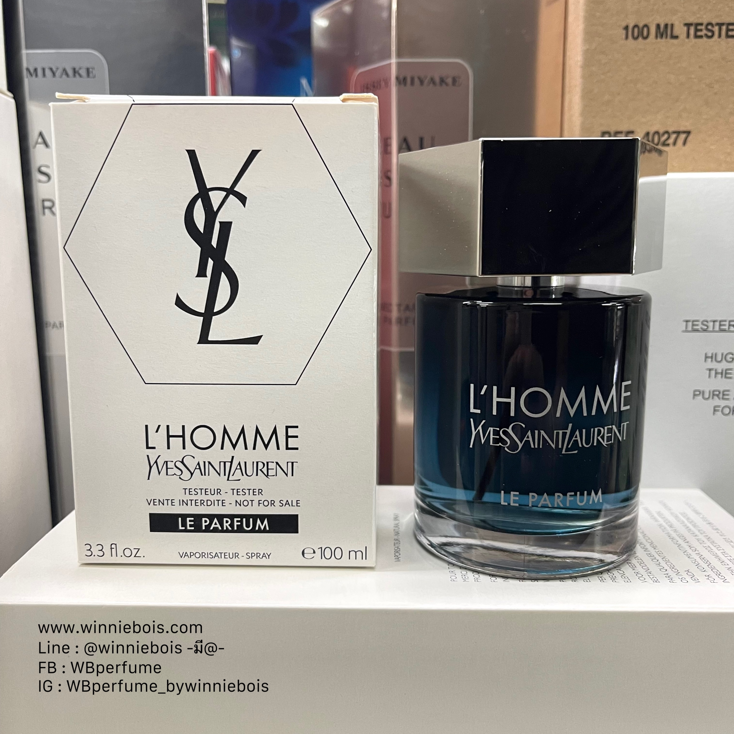 น้ำหอม แท้100% Yves Saint Laurent L'Homme Le Parfum 100ml Tester