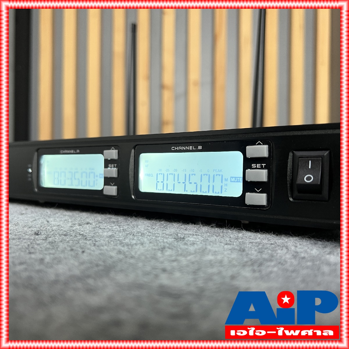 PROEUROTECH UHF122 ไมค์ลอยตั้งโต๊ะ2ตัว ก้านยาว60CM UHF 122 UHF-122 ไมค์ประชุม ชุดประชุมไร้สาย ไมค์ประชุมไร้สาย ความถี่ใหม่ กสทช เอไอ-ไพศาล