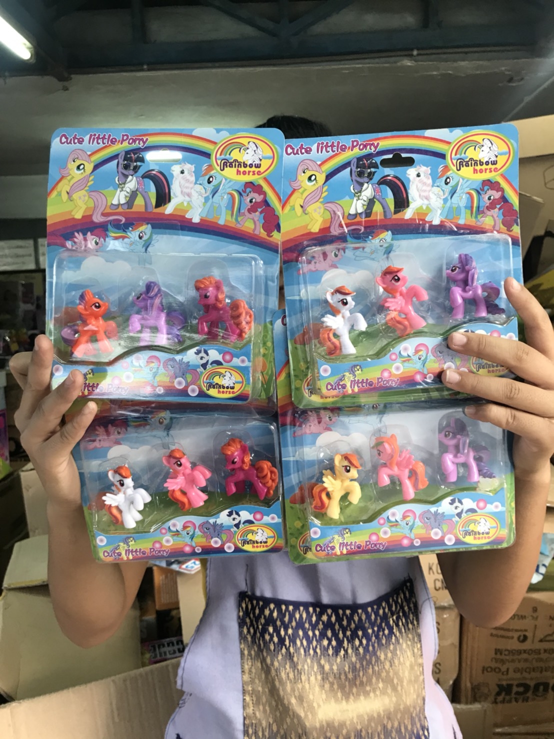 0234 ของเล่นโมเดลโพนี่ แพ็คละ (ของใหม่แพ็คไม่สวย)