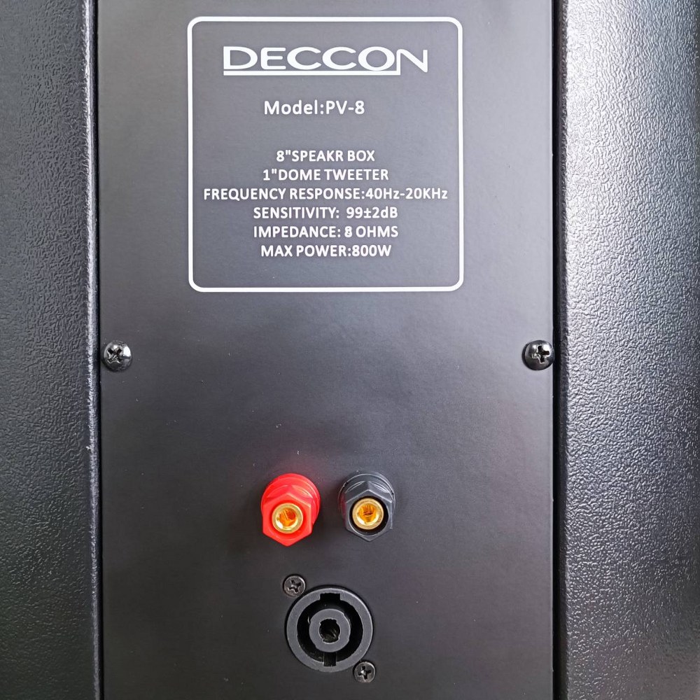 1คู่ DECCON PV8 ตู้ลำโพง แขวนผนัง 8นิ้ว PV-8 PV 8 ตู้ ลำโพง ตู้แขวน พร้อมขาแขวน เอไอ-ไพศาล