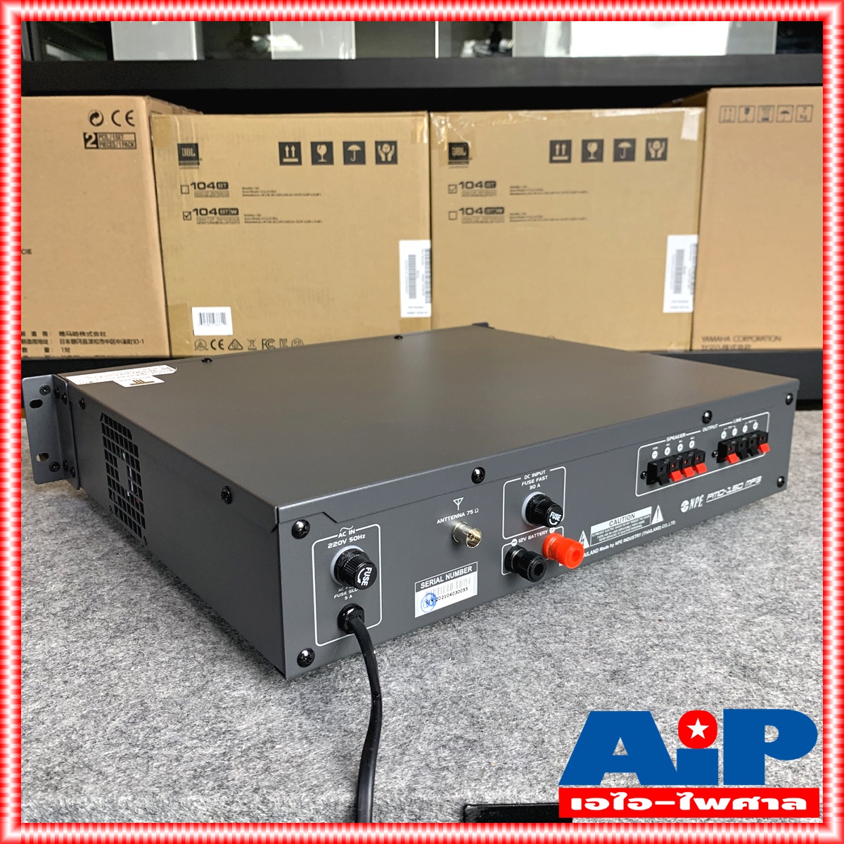 NPE PMD150 MP3 AC/DC POWERMIXER ลาย PMD 150 MP3 POWERMIX PMD-150 MP3 แอมป์เสียงตามสาย PMD150 ใช้ได้ทั้งไฟบ้าน 220V ไฟรถ DC12V +++