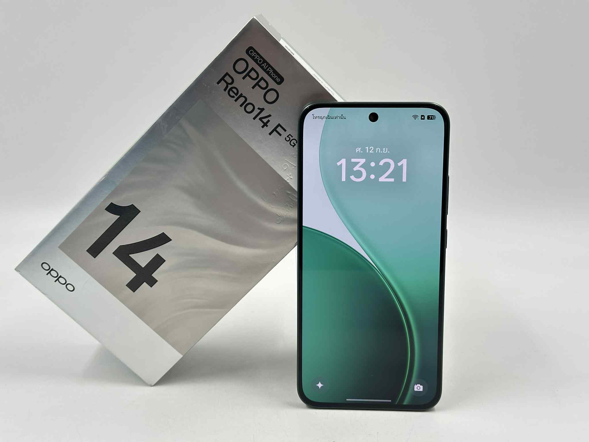 🍯OPPO Reno14 F 5G (12GB+512GB) Luminous Green 🍯 มีปกศ สภาพสวย ครบกล่อง