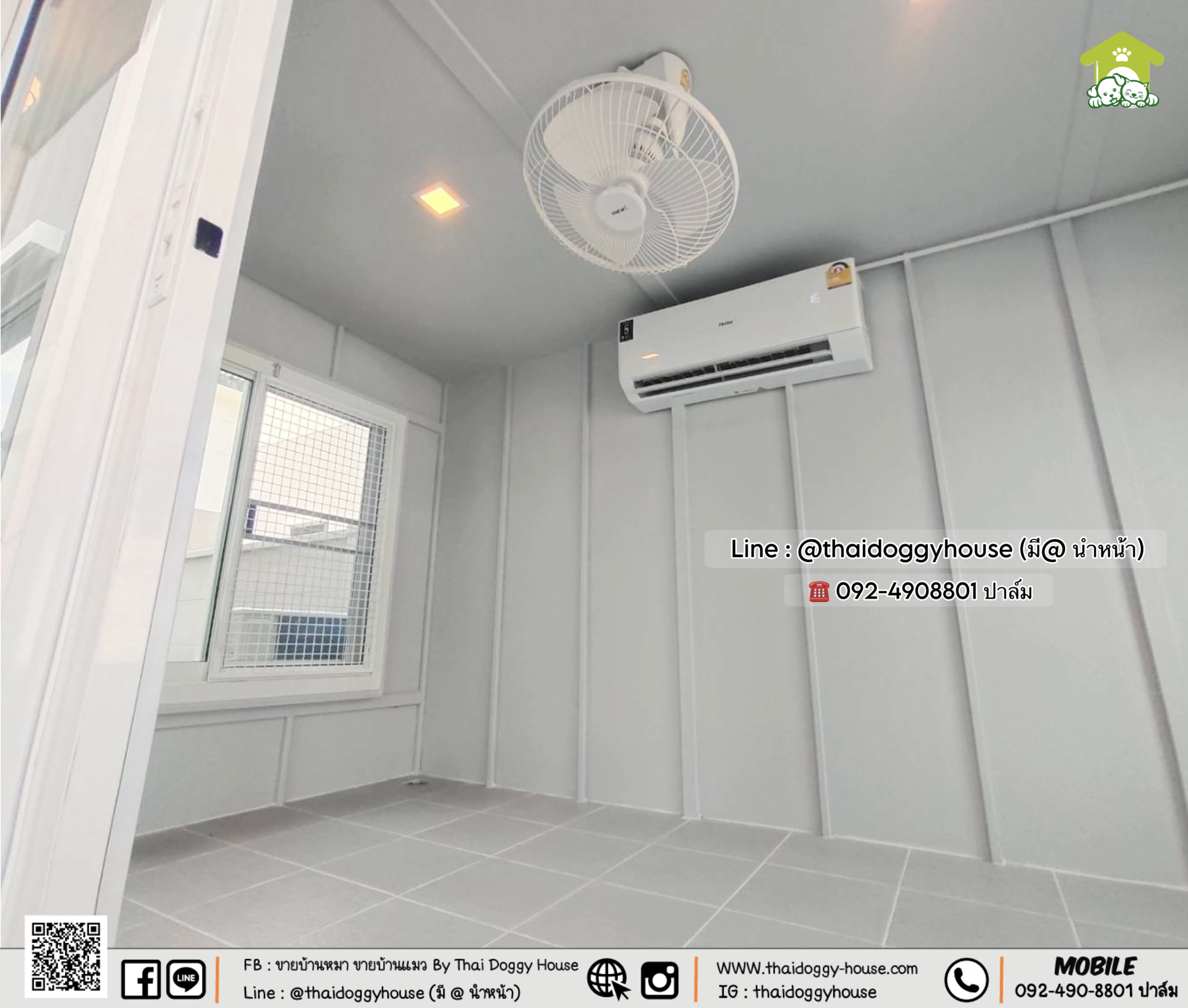 🏡🤍 บ้านหมา บ้านแมว 𝐓𝐡𝐚𝐢 𝐝𝐨𝐠𝐠𝐲 𝐡𝐨𝐮𝐬𝐞 🐈🐕🦺 ✨แบบบ้าน 𝐁𝐨𝐱 𝐒𝐭&