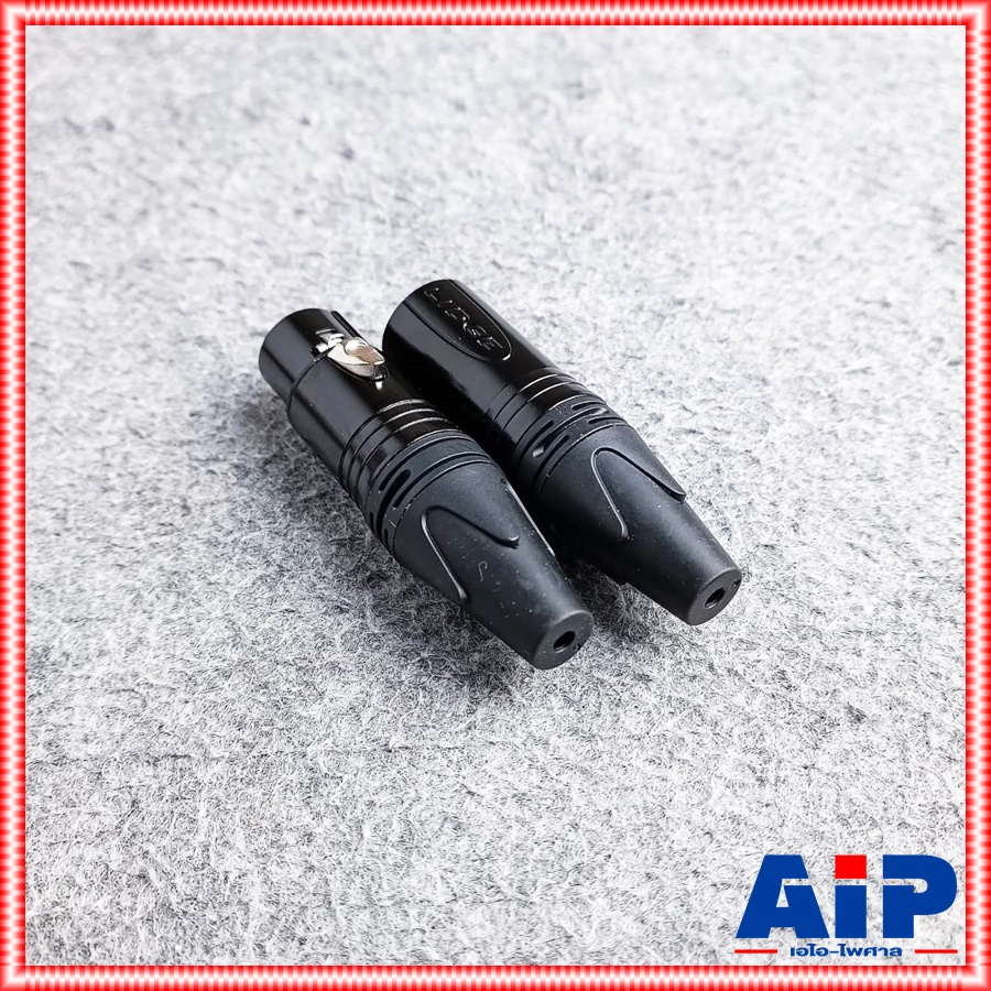 แพ็ค10คู่ LIDGE YM-999 XLR MALE + XLR FEMALE ปลั๊ก + แจ็ค XLR ขั้วทอง ( YM 001 B + YM 002 B ) CANNON ผู้+เมีย YM001B + YM002B NTS YM999 YM 999 เอไอ-ไพศาล