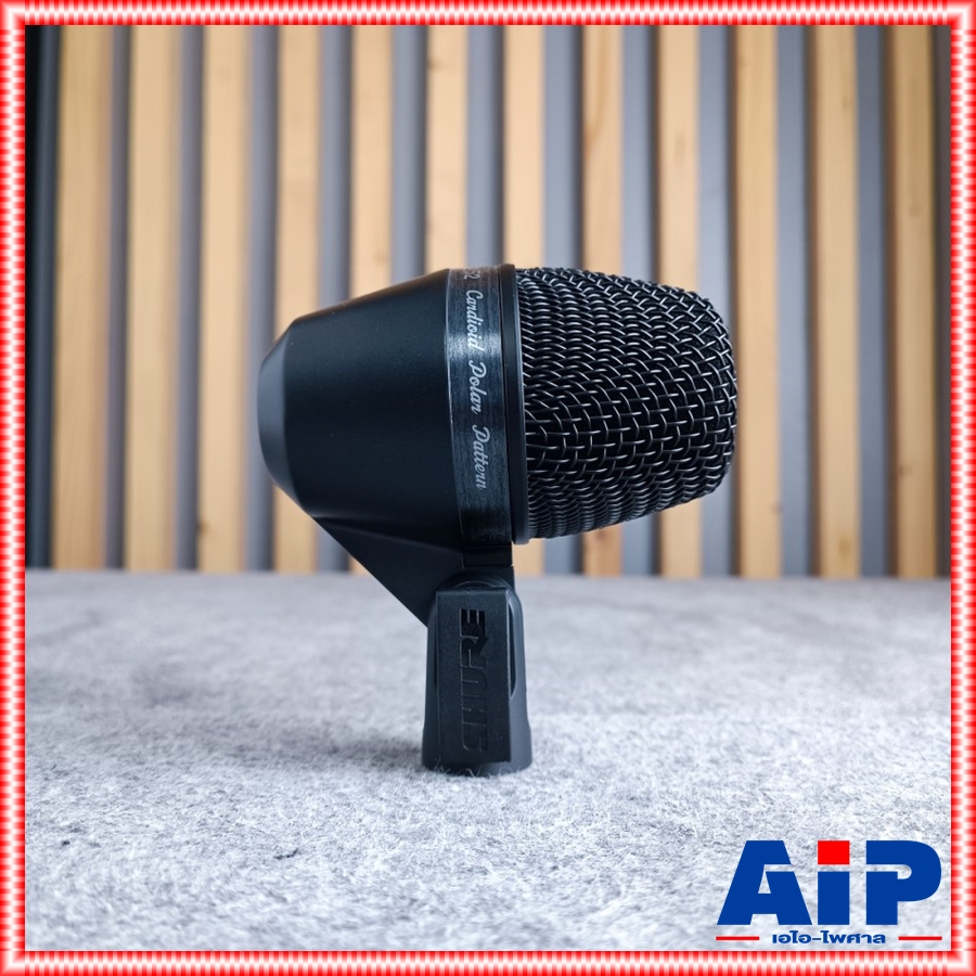 SHURE PGA52LC ไมค์กลอง ไมค์เครื่องดนตรี pga 52 lc Dynamic Kick Drum and low frequency performance and recording ของแท้ +++