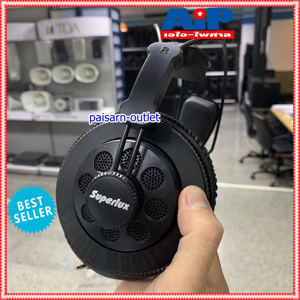 ไม่รวมขาตั้ง SUPERLUX HD-668 หูฟัง HD668 หูฟัง HEADPHONE HD 668 หูฟังครอบหู หูฟังมอนิเตอร์ หูฟังสตูดิโอ เอไอ-ไพศาล