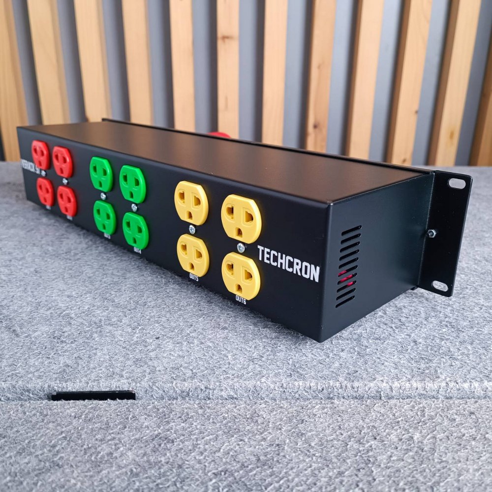 TECHCRON VERACK M523 ชุดโหลดไฟ 3เฟส ปลั๊กสีแดง ชุดโหลดจ่ายไฟ ปลั๊กโหลด3เฟส เพาเวอร์ปลั๊ก VERACK M-523 VERACKM523 เอไอ-ไพศาล