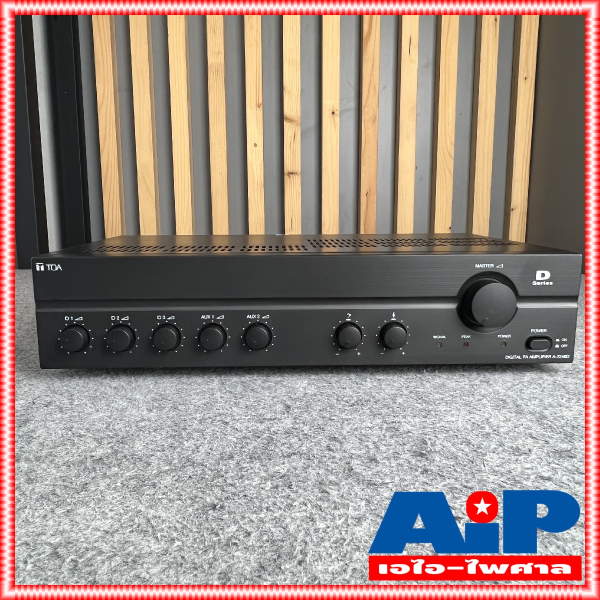 TOA A-2240D-AS แอมป์ เครื่องขยายเสียง A 2240 D AS A2240AS AMP amp แอมป์ แอมป์TOA เครื่องเสียง A2240 A2240D เอไอ-ไพศาล