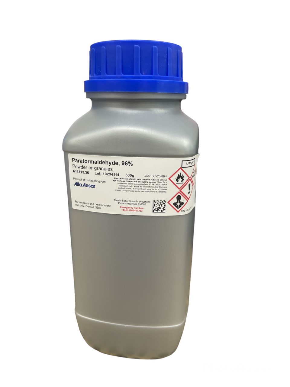 Paraformaldehyde 96%, 500 g