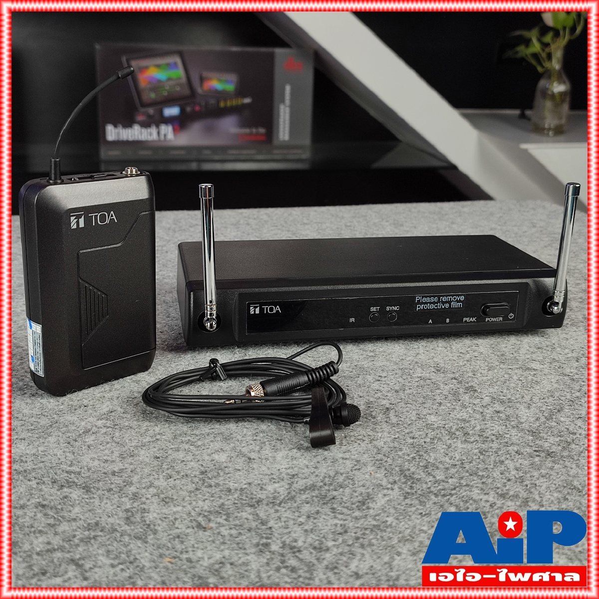 ความถี่ใหม่ กสทช TOA WS-430 AS ไมค์ลอย หนีบเดียว ไมค์ ไมโครโฟน ไมค์ลอยแบบหนีบ WS 430AS WS430AS ไมค์ลอยTOA ไมค์ลอยหนีบเดี่ยว เอไอ-ไพศาล