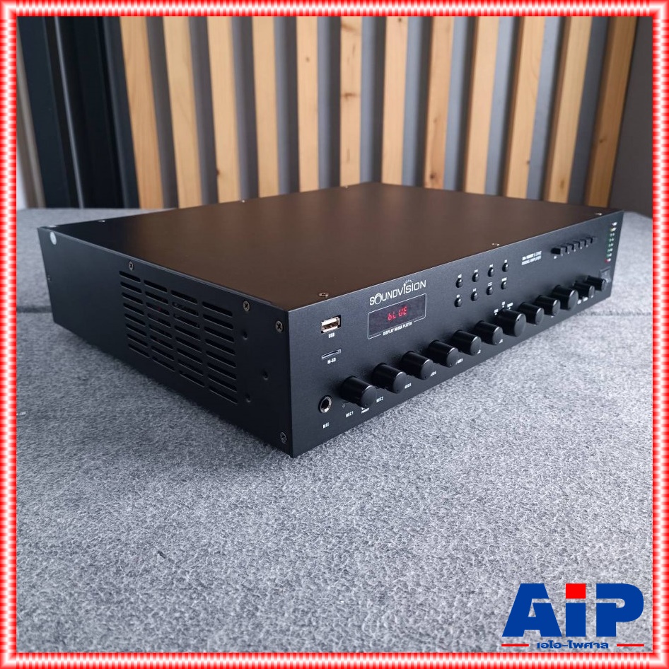 SOUNDVISION SA-150BT powermixer +++ เพาเวอร์มิกเซอร์ระบบประกาศ แอมพลิฟายเออร์ มิกเซอร์ เพาเวอร์มิกเซอร์ SA 150BT SA150BT เอไอ-ไพศาล