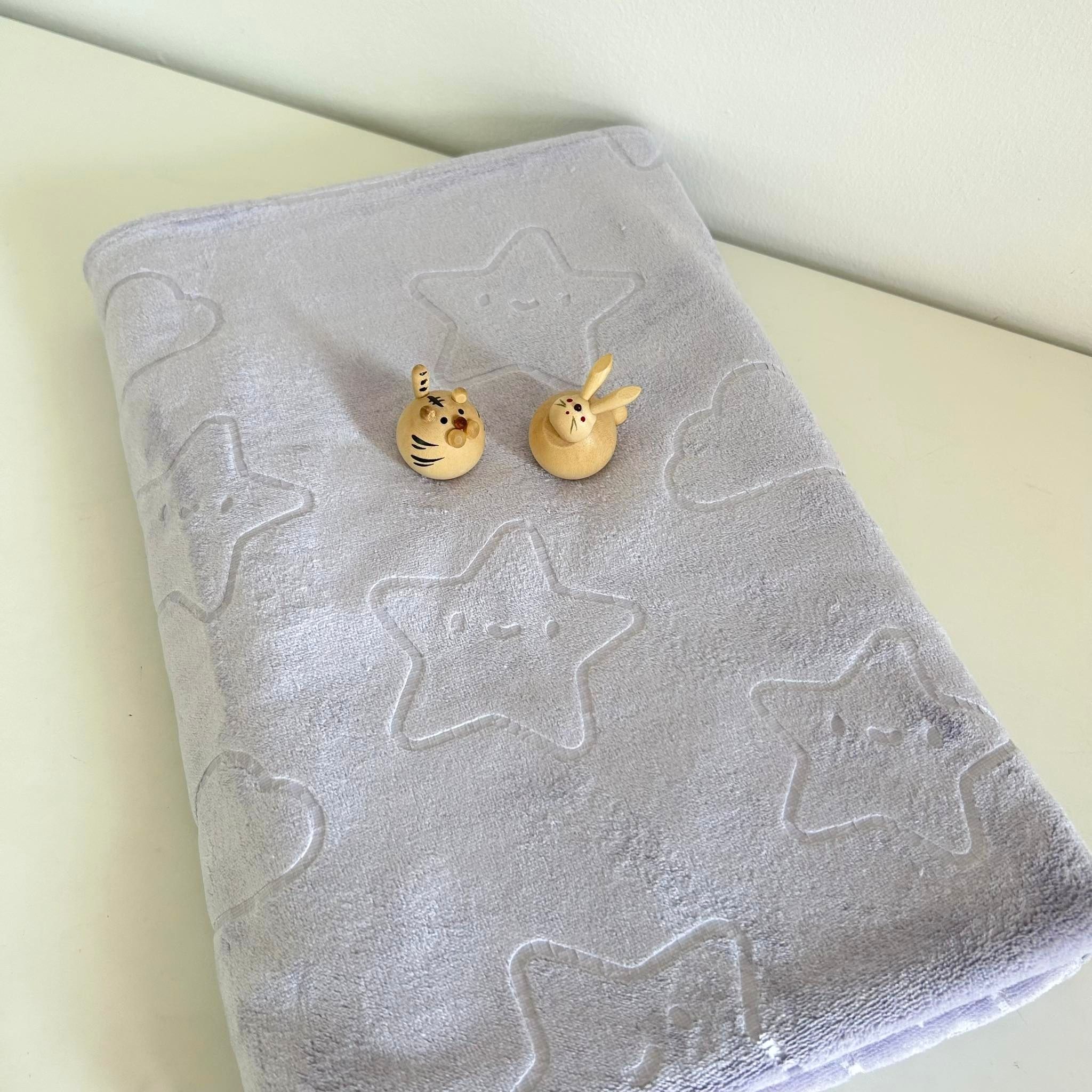 🍀HAVEN Towel Microfiber🍀ผ้าเช็ดตัว ผ้าขนหนู ไมโครไฟเบอร์ ขนาด 28*56 นิ้ว HAVEN แท้💯MC Emsky Purple